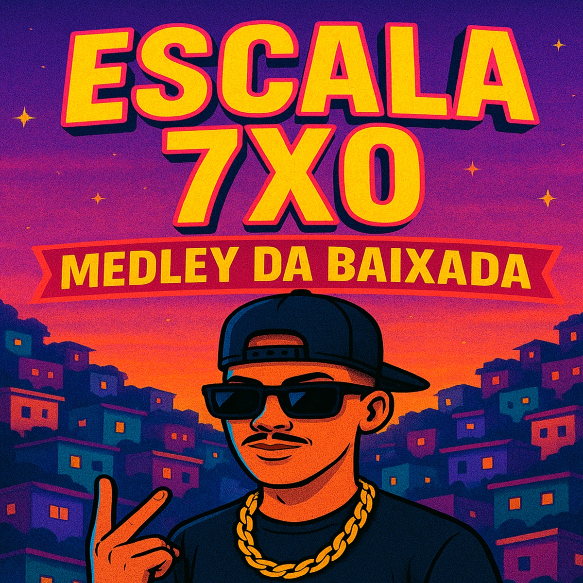 Escala 7x0 (Medley da Baixada ) - Single by Kennedy Mc & Dj Vini Spinassi album cover