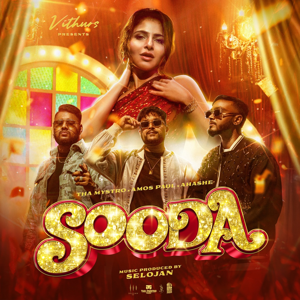 SOODA - Single by Tha Mystro, Amos Paul, Ahashe & Selojan album cover
