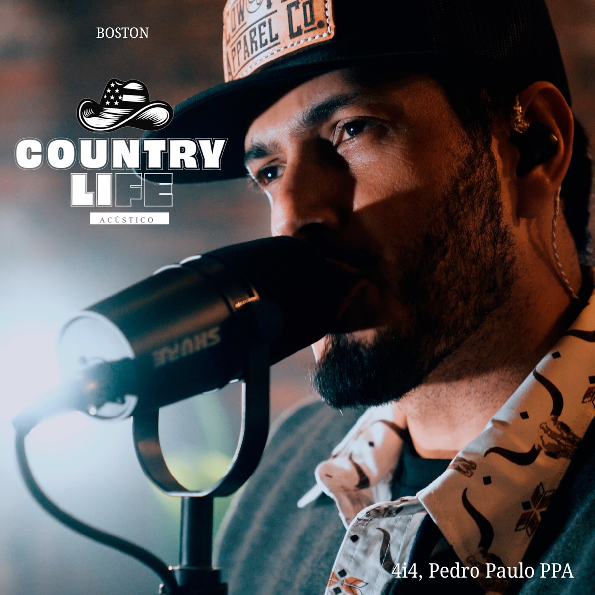 Country Life Acústico - Boston - EP by 4i4 & Pedro Paulo PPA album cover