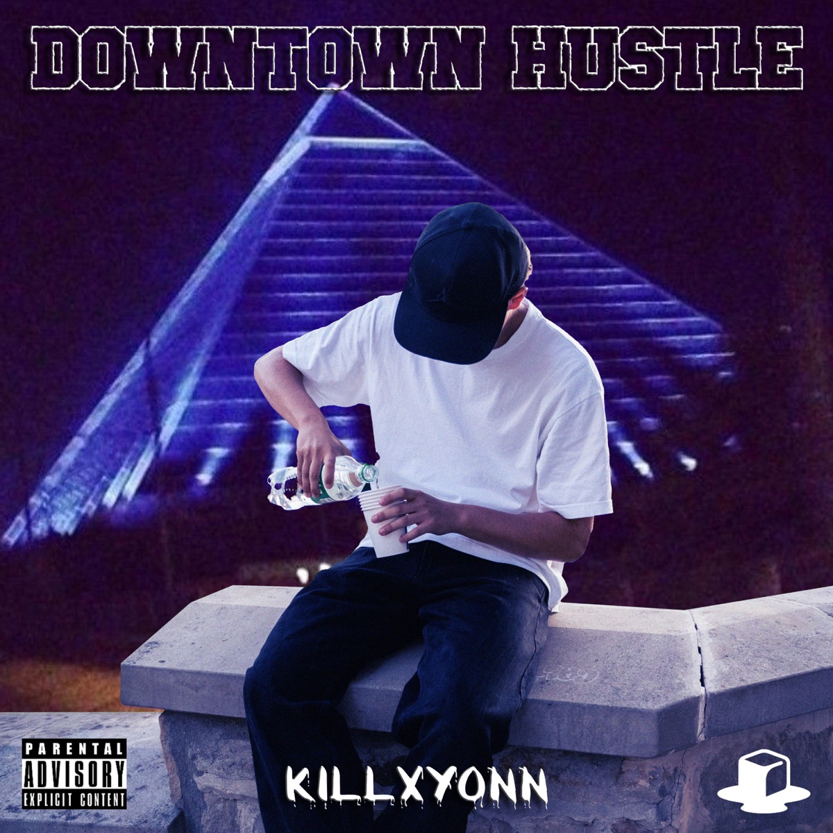 DOWNTOWN HUSTLE by killxyonn album cover