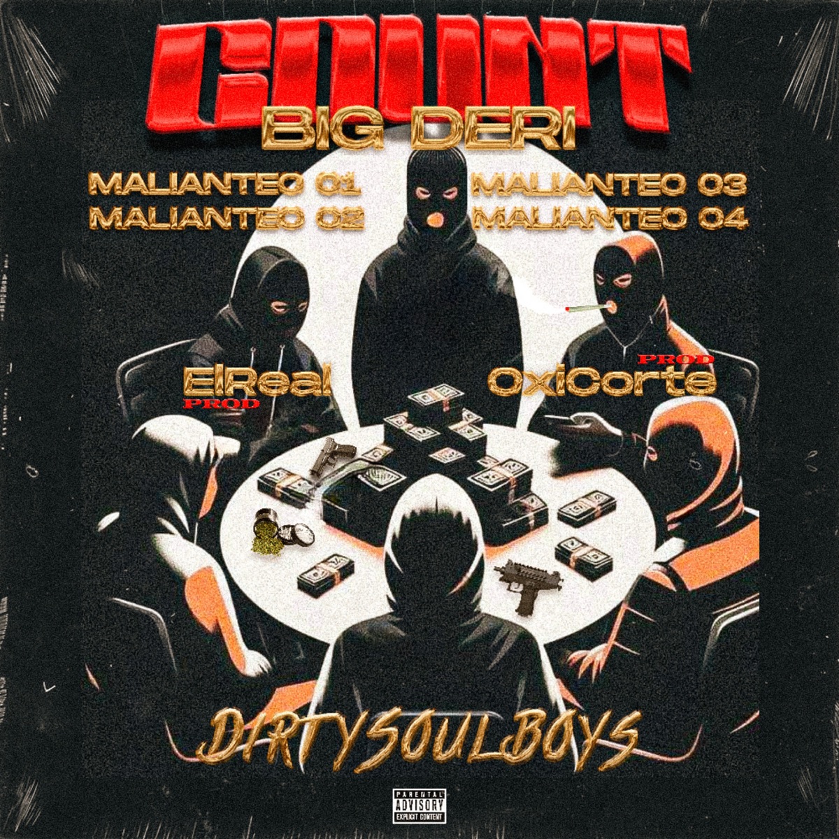 Count - EP by Big Deri & Oxicorte Lirical album cover