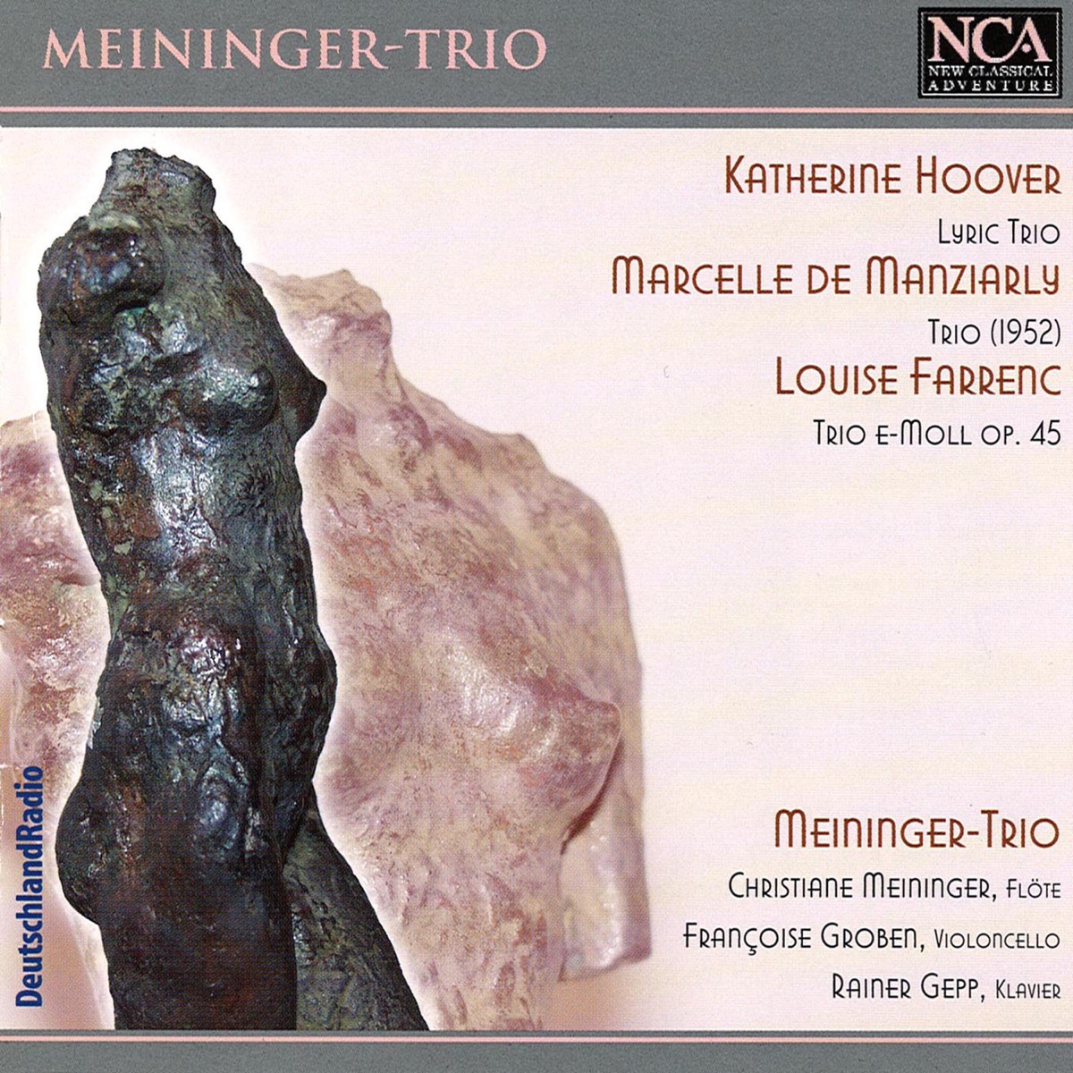 Hoover / de Manziarly / Farrenc: Meininger Trio by Meininger Trio album cover