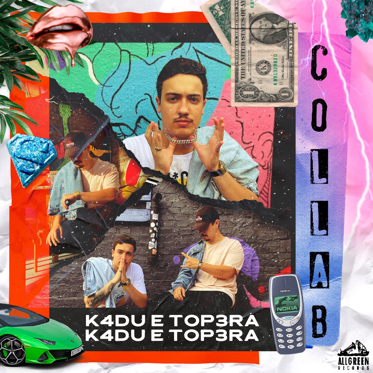 Collab - EP by K4DU, top3ra & VINI BARCELLOS album cover