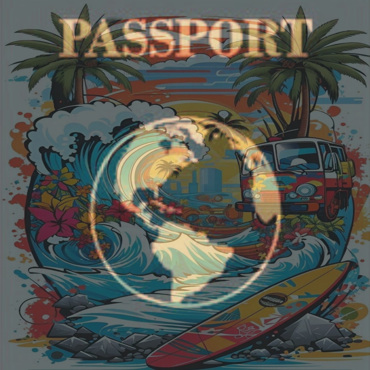 Passport - Single by Dj SKL, mc gael & MC MYA MEDUSA album cover
