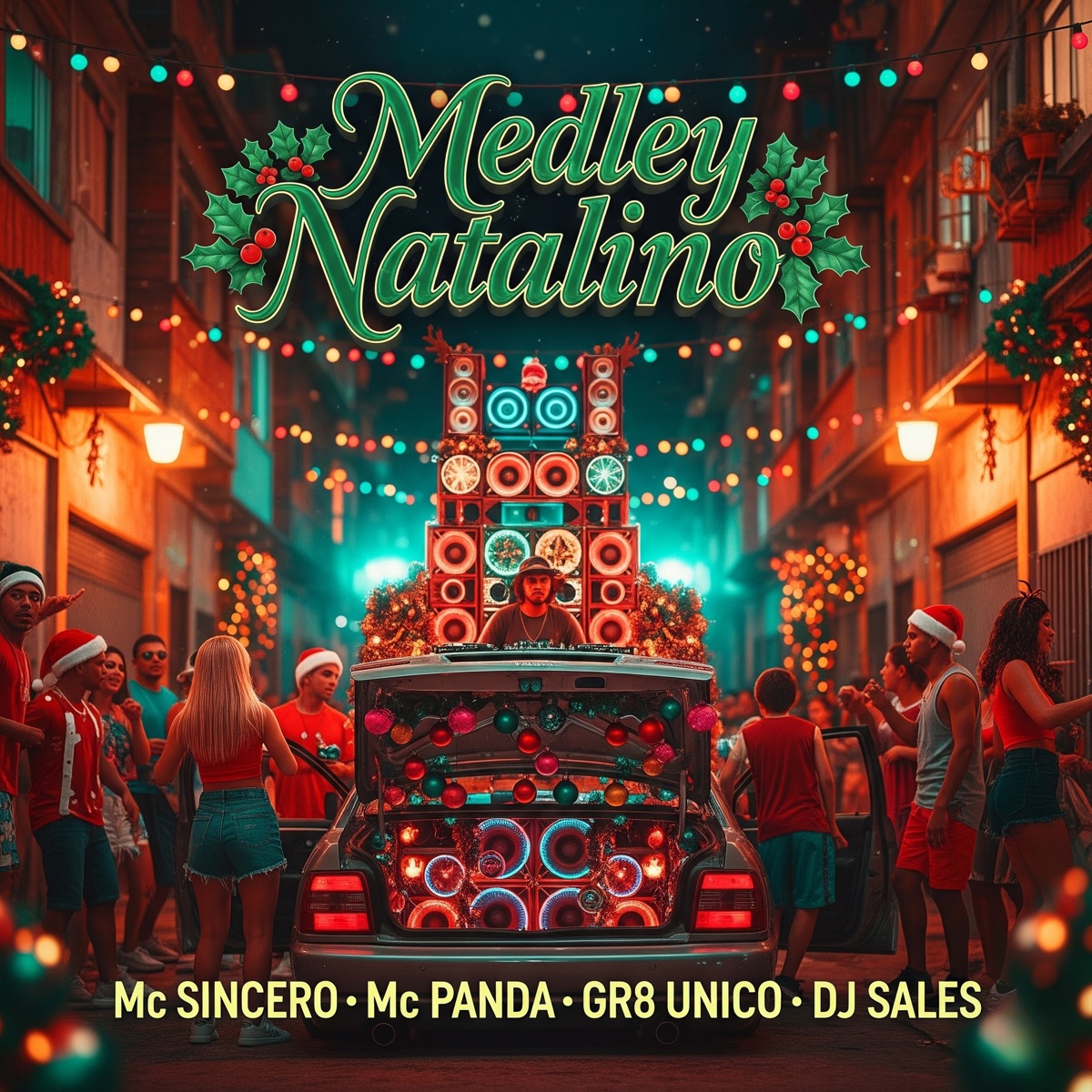 Medley Natalino (feat. mc mdk & Mc Cacaio) - Single by DJ Sales, Mc GR8, Mc Sincero & MC Panda album cover