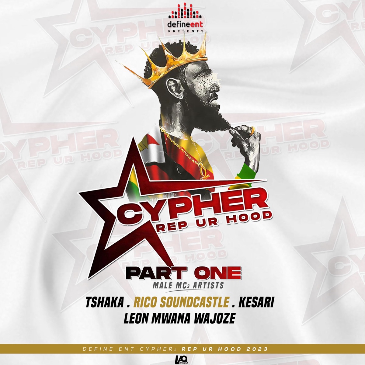 Cypher Rep Ur Hood (feat. Rico Soundcastle, Kesari & Leon Mwana WaJoze) - Single by Tshaka Gallis album cover