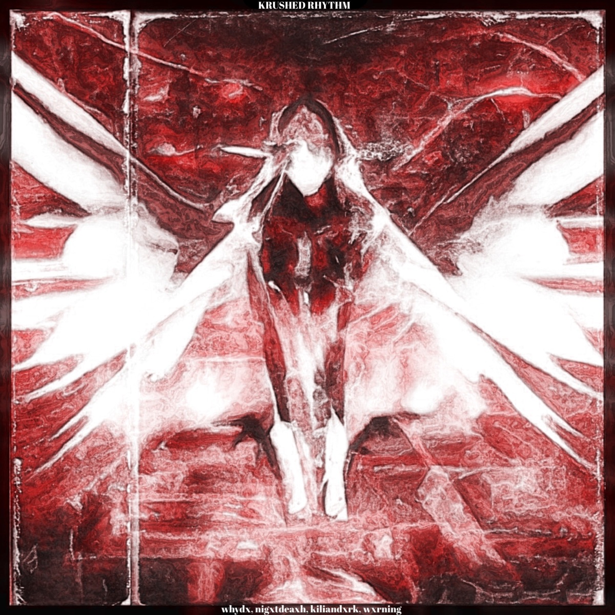 Krushed Rhythm (feat. Whydx) - EP by KILIANDXRK, NIGXTDEAXH & WXRNING album cover