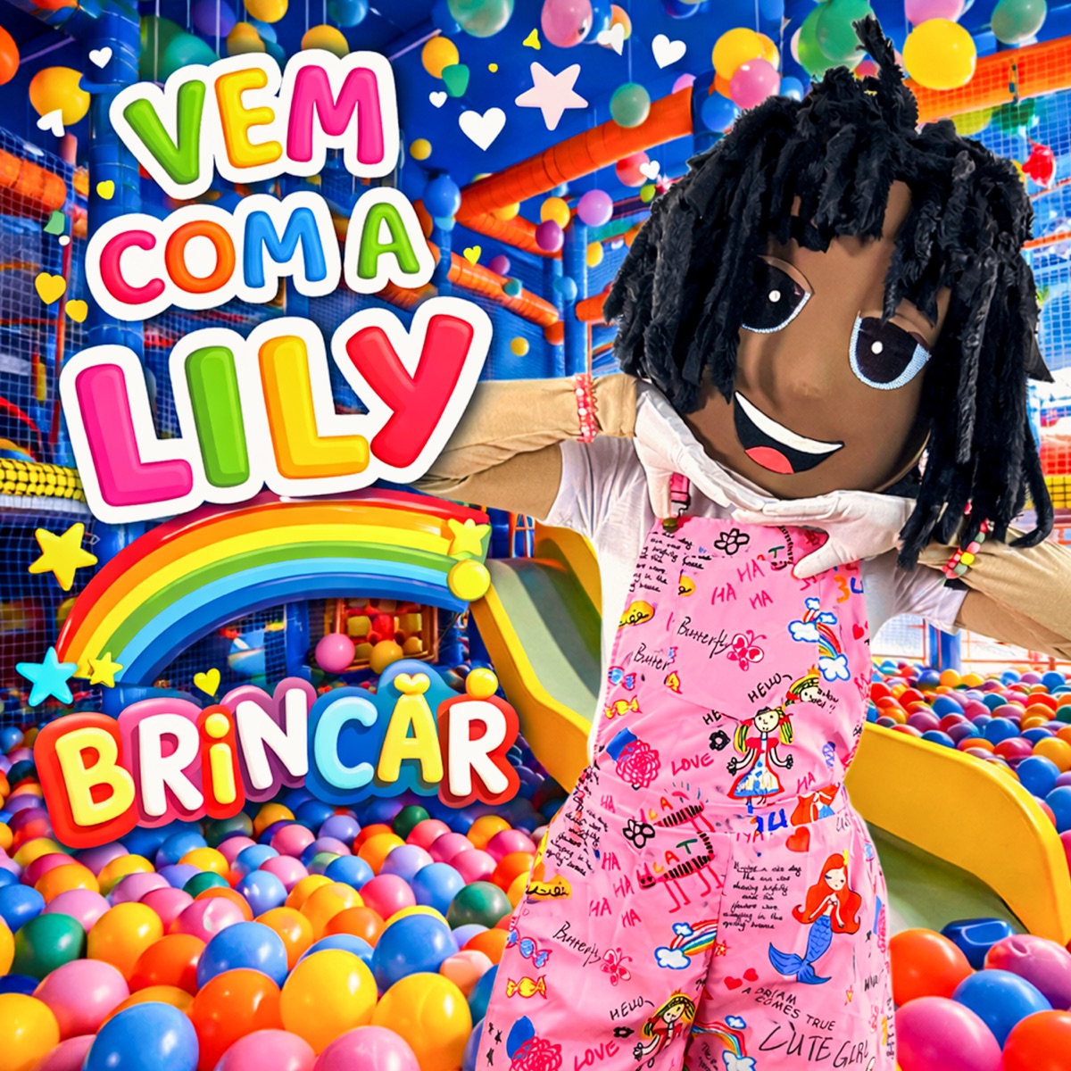 VEM COM A LILY BRINCAR - Single by Lily Kachinhos album cover