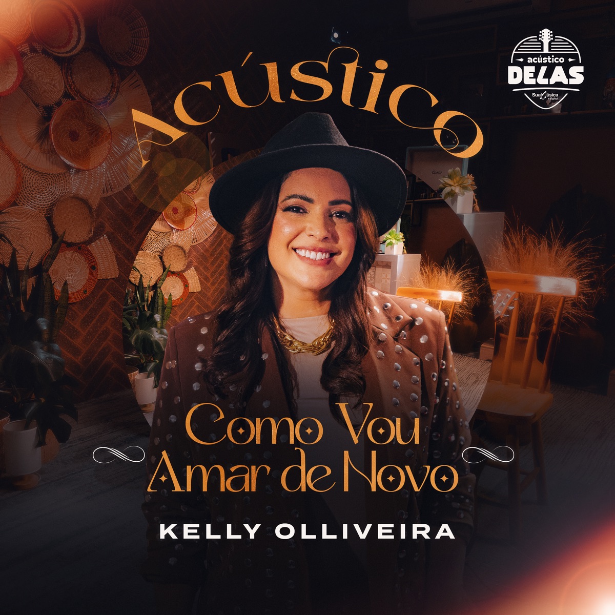 Como Vou Amar de Novo (Acústico) - Single by Forró Delas & Kelly Olliveira album cover