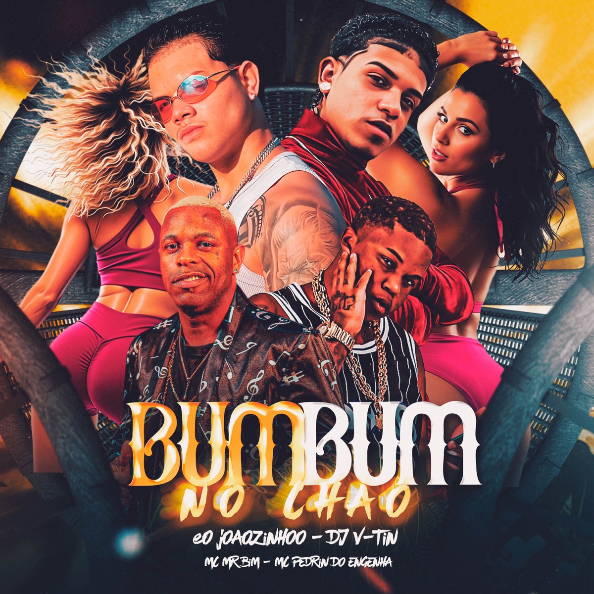 Bumbum No Chão - Single by Éo Joãozinhoo, Mc Mr. Bim, Mc Pedrin Do Engenha & DJ V-TIN album cover
