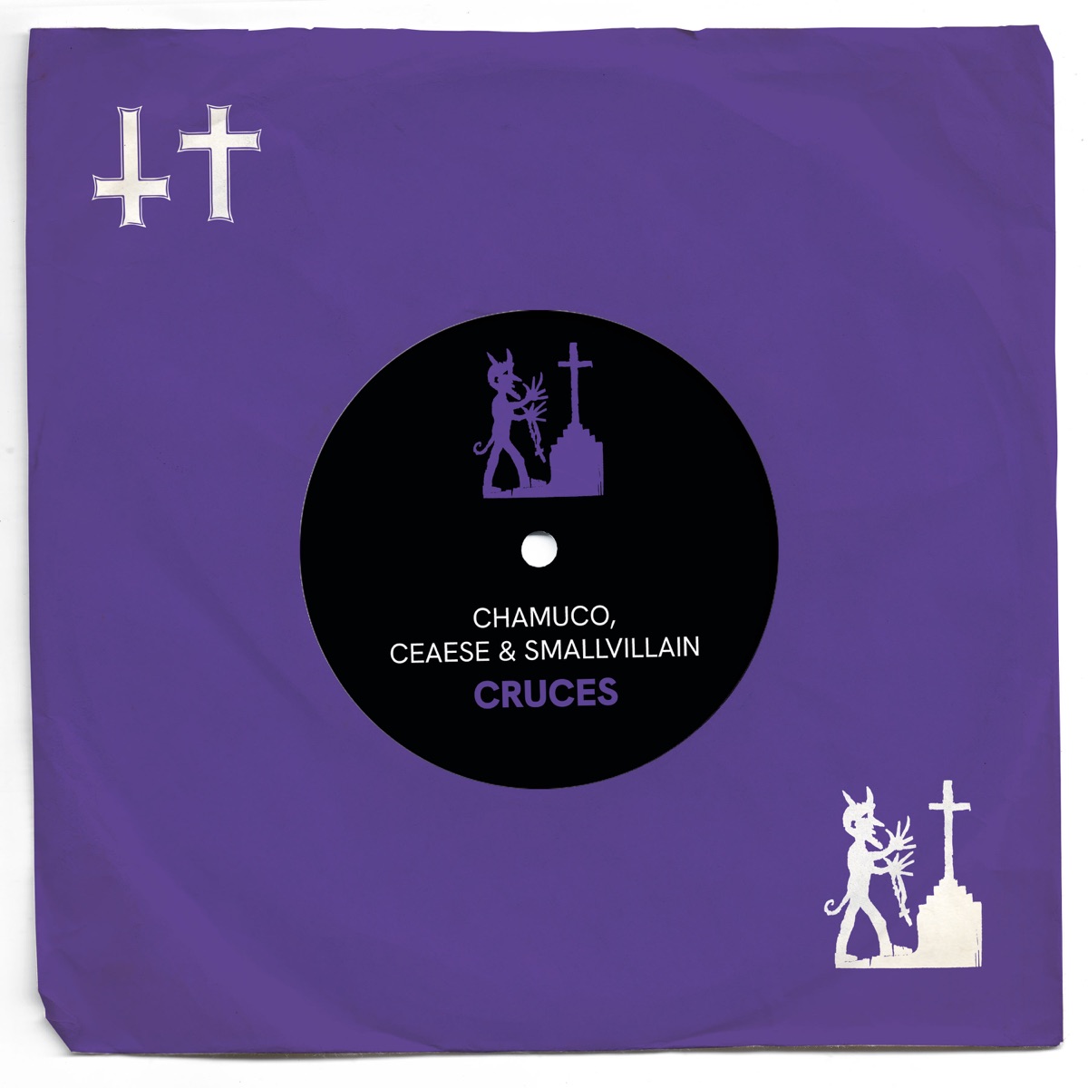 Cruces - Single by Chamuco, Ceaese & SmallVillain album cover