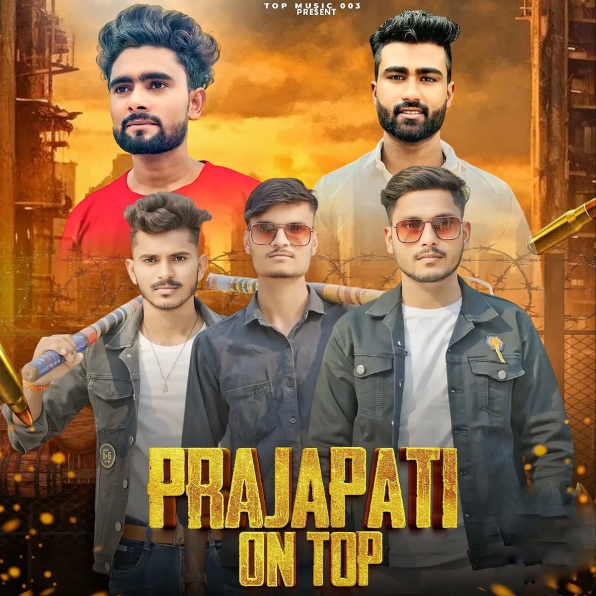 Prajaparti On Top - Single by Rohit Prajapati Meerut album cover