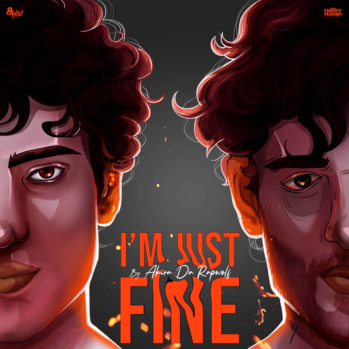 I'm Just Fine - EP by Akira Da Rapwolf album cover