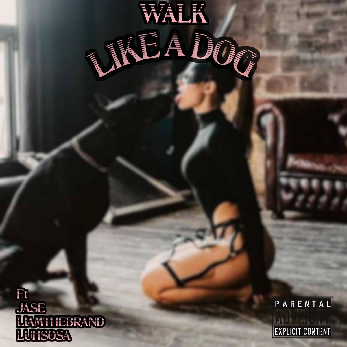 WALK LIKE A DOG (feat. Liam the Brand, Luh Sosa & Jase) - Single by MoGunz album cover