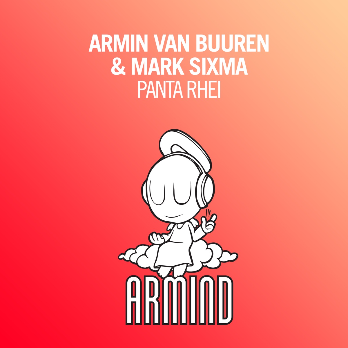 Panta Rhei - Single by Armin van Buuren & Mark Sixma album cover