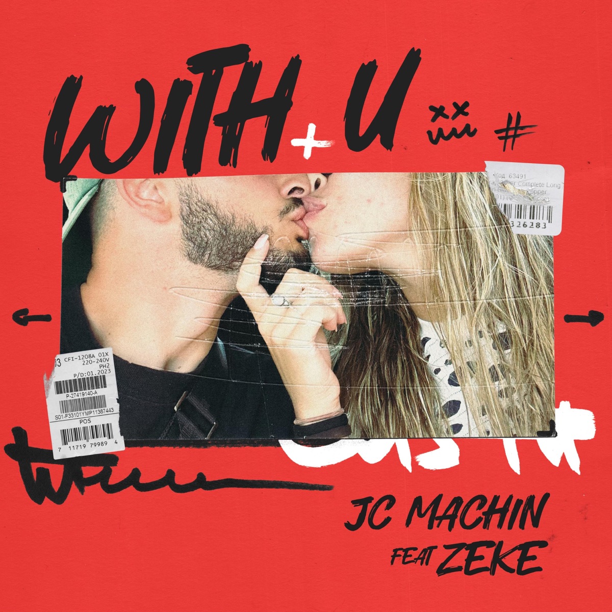 WITH U (feat. ZEKE) - Single by JC Machin album cover