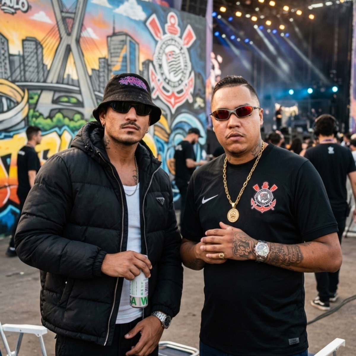 Logotipo do Timão - Single by Mc Devão & PRADDO no Beat album cover