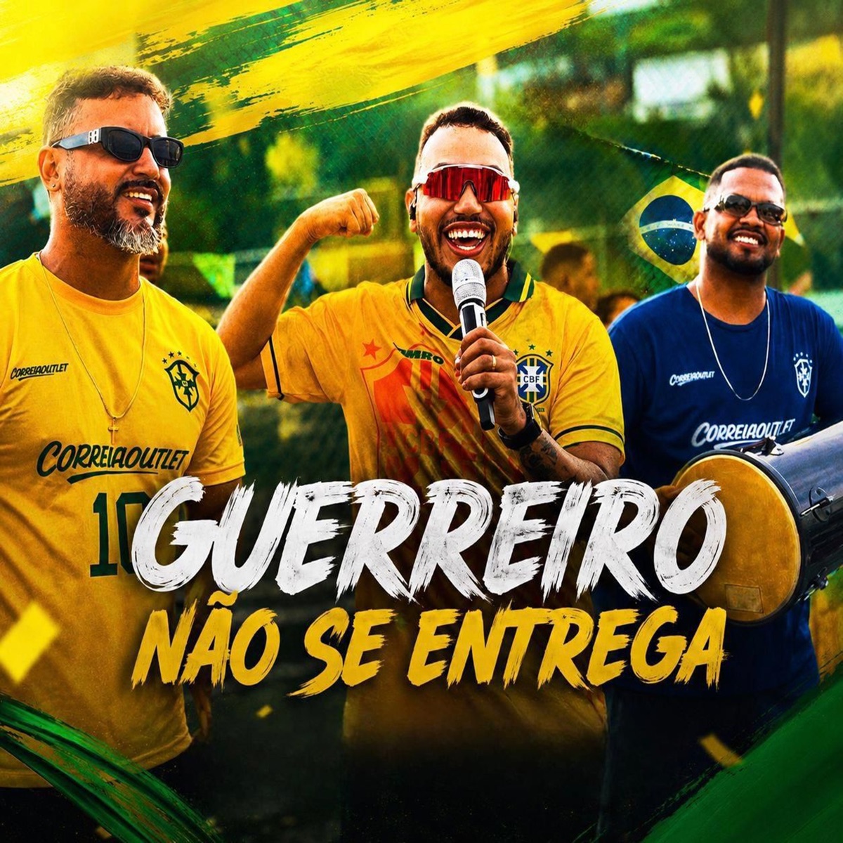 Guerreiro não se entrega (feat. Charles Oliveira, Leandro Alves, Gustavo Santana & Jonas Bezerra) - Single by Pra gerar album cover