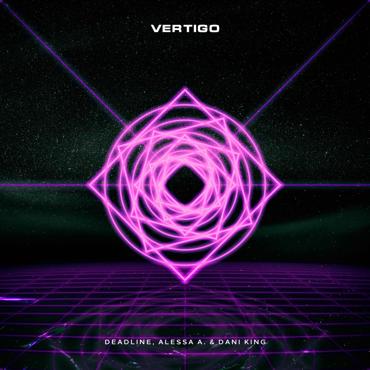 Vertigo - Single by DEADLINE, ALESSA.A & Dani King album cover
