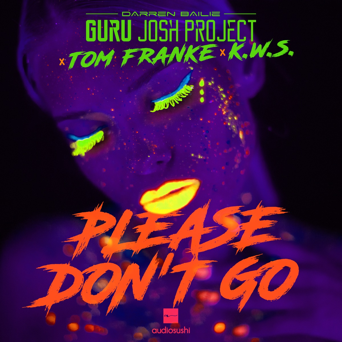 Please Don't Go - Single by Guru Josh Project, Tom Franke & KWS album cover
