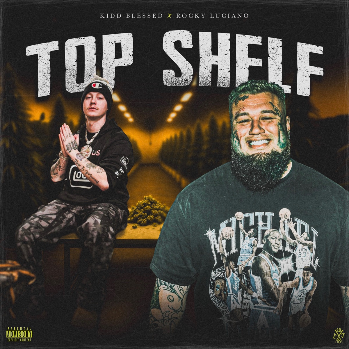 Top Shelf (feat. Rocky Luciano) - Single by Kidd Blessed album cover