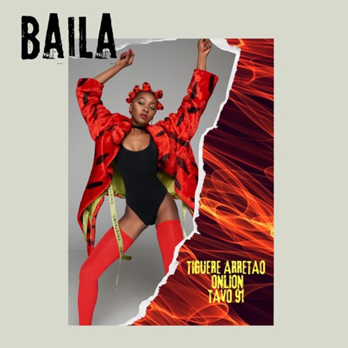 Baila (feat. Tiguere Arretao & TAVO 91) - Single by Onlion album cover