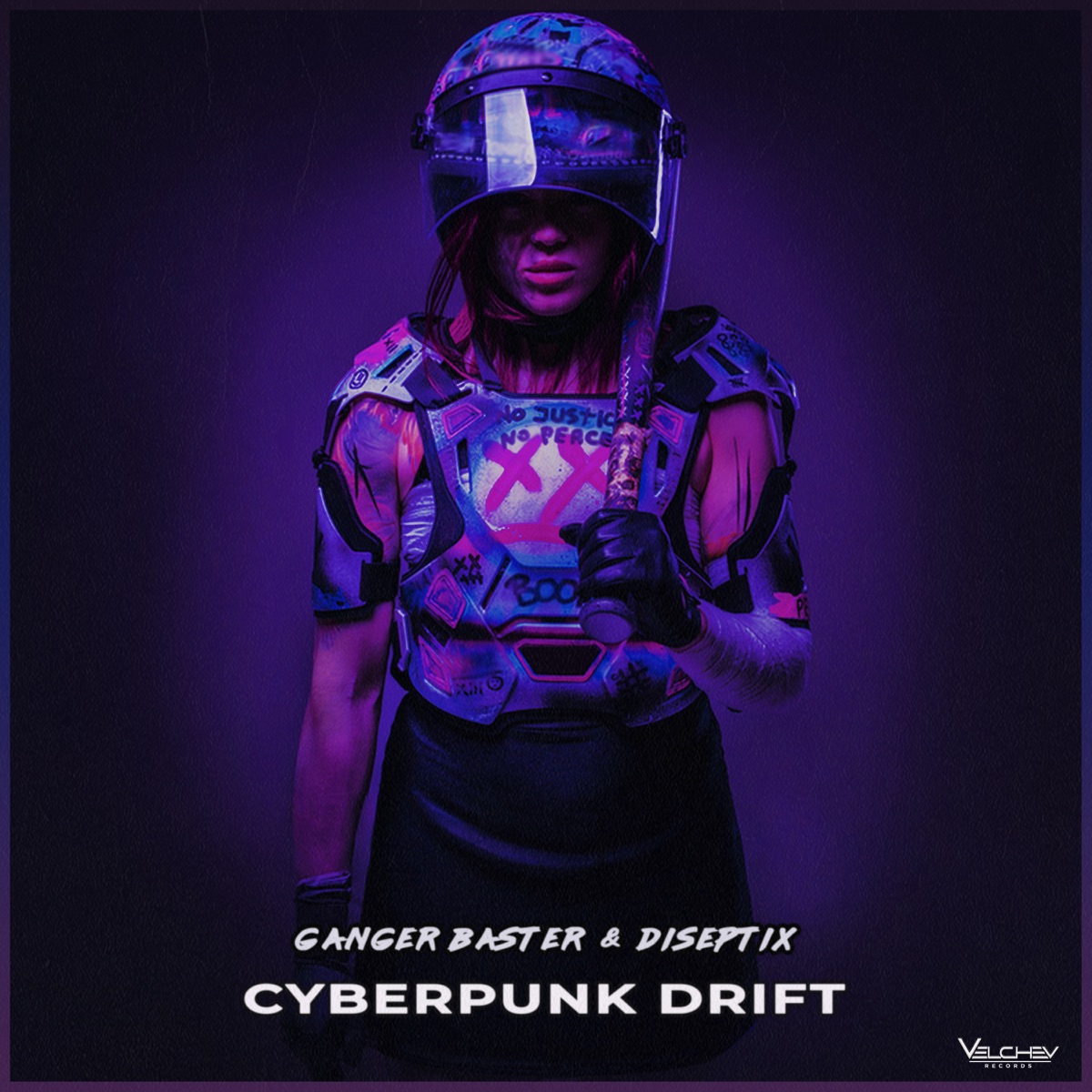 Cyberpunk Drift - Single by Ganger Baster & Diseptix album cover