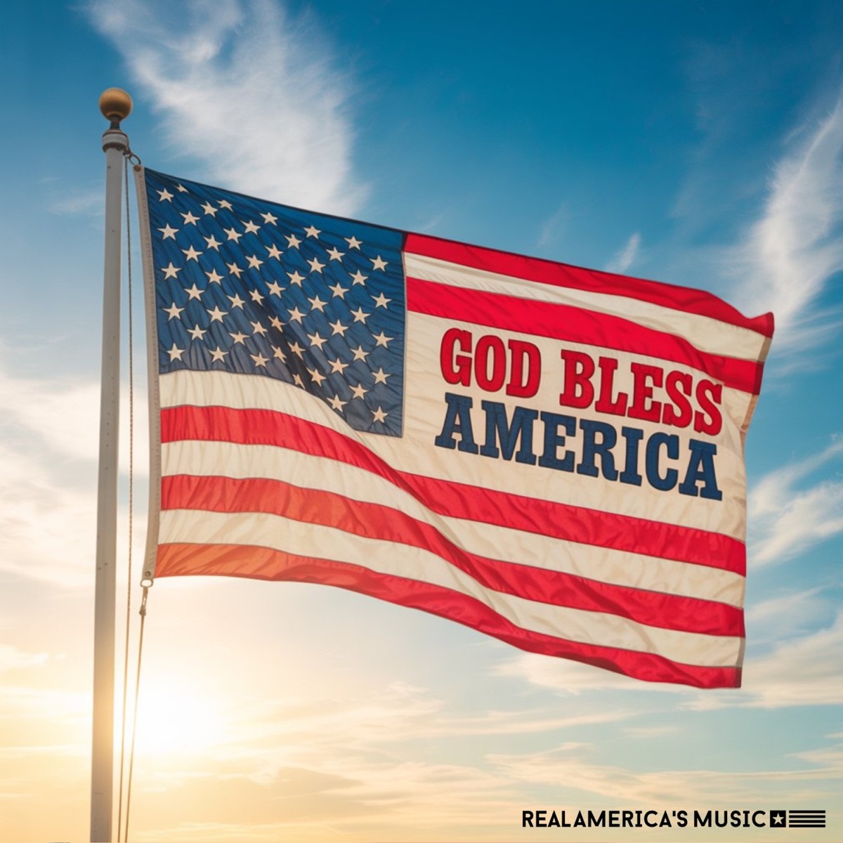 God Bless America - Single by Hi-Rez & Real America's Music album cover