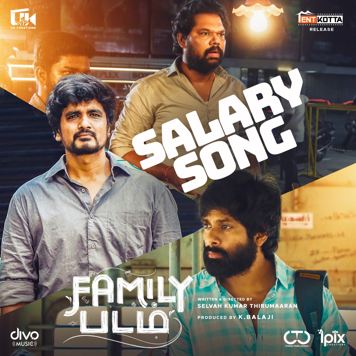 Salary Song (From "Family Padam") - Single by Anivee & Ahamed Shyam album cover