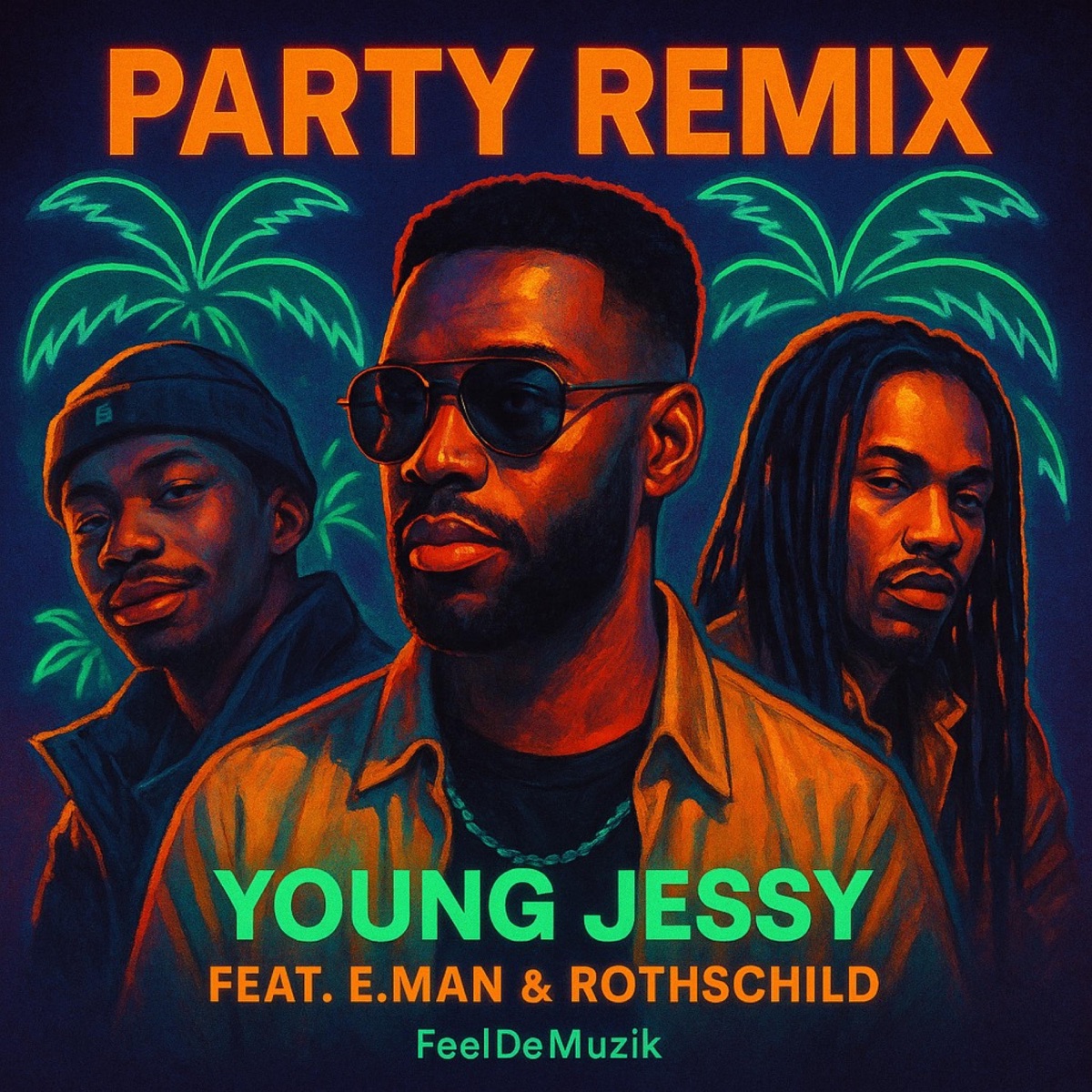 Party  (feat. Roth$child & E. Man) [Remix] - Single by Young Jessy album cover