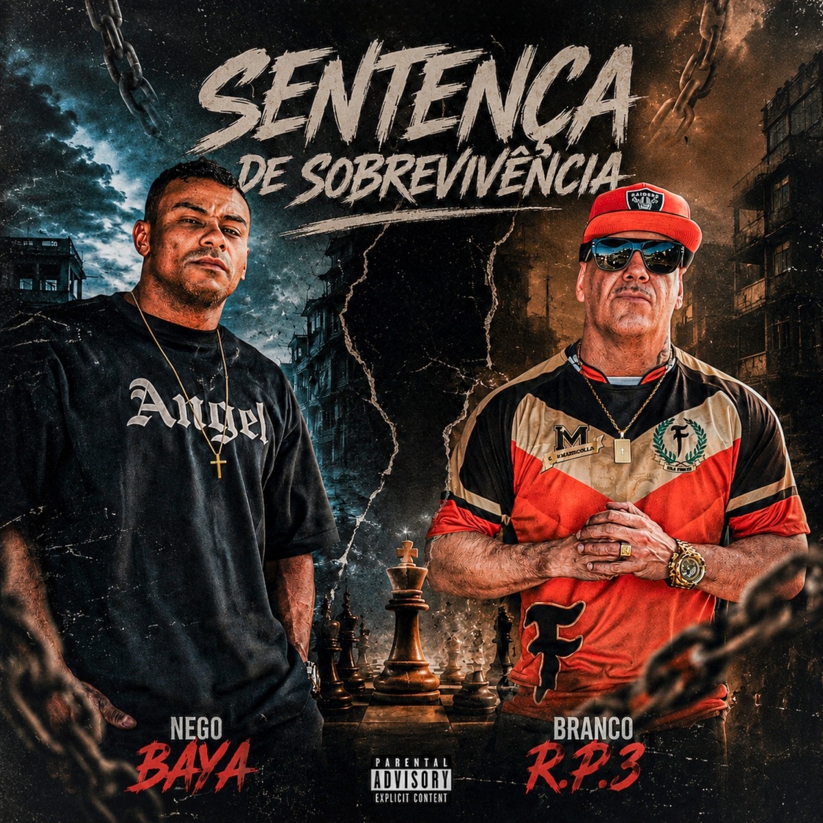 Sentença de Sobrevivência (feat. Branco R.P.3) - Single by NegoBaya album cover
