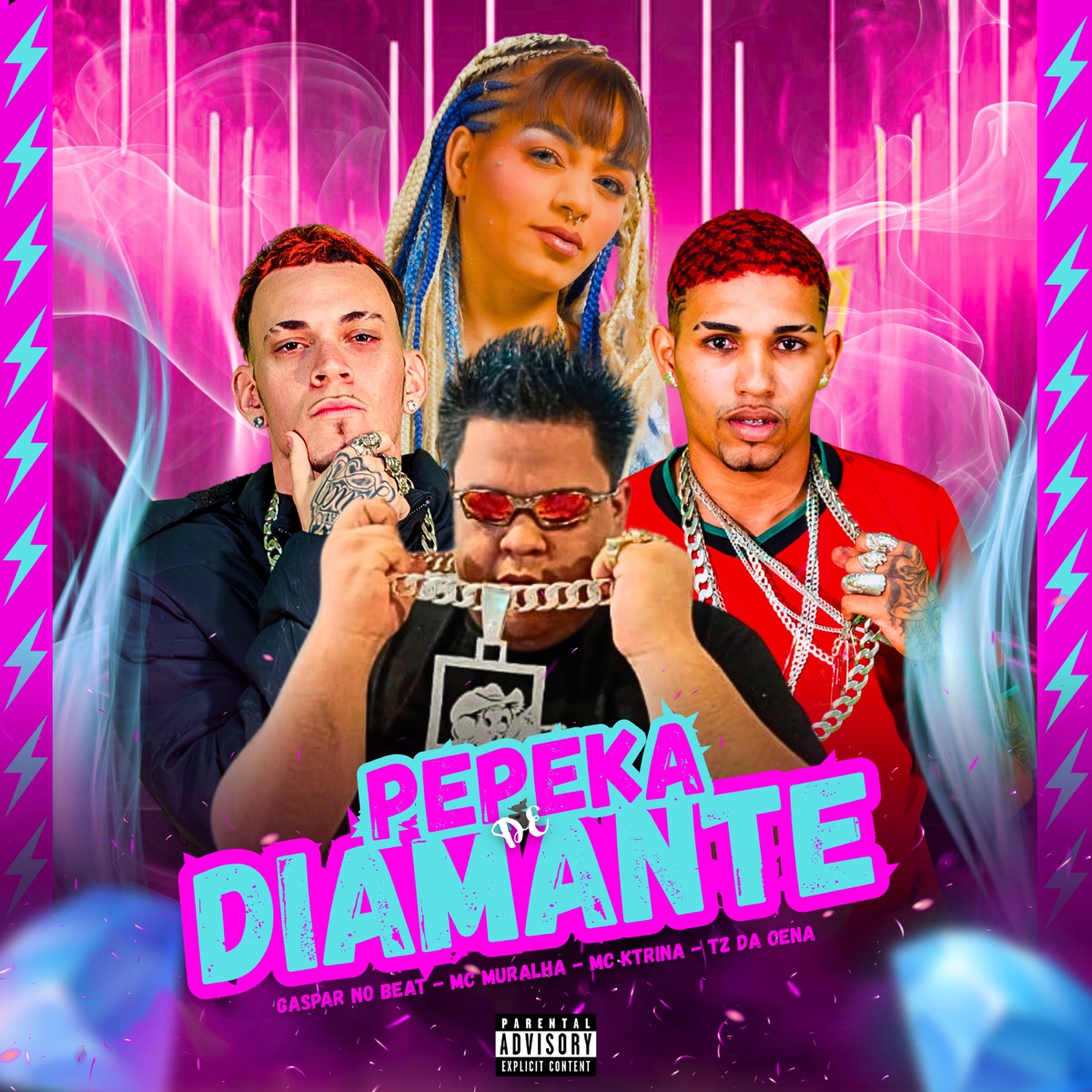 Pepeka de Diamante - Single by gaspar no beat, Tz Da Cena, Mc Muralha & MC KTRINA album cover