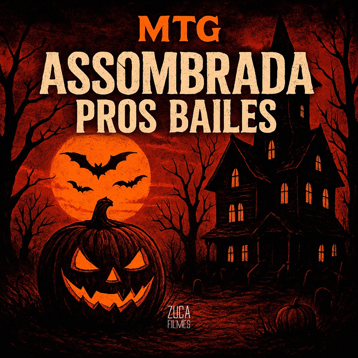 Mtg Assombrada Pros Bailes - Single by DJ MK, MC Fahah, mc lina & Mc Madimbu album cover