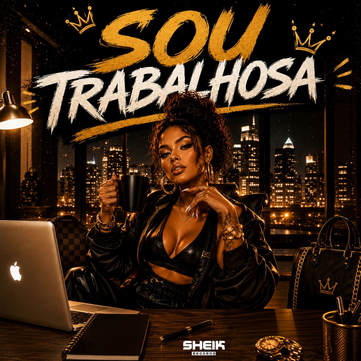 SOU TRABALHOSA - Single by DJ TRALHA DA ZN, Puccatsunami & Teuz MC album cover