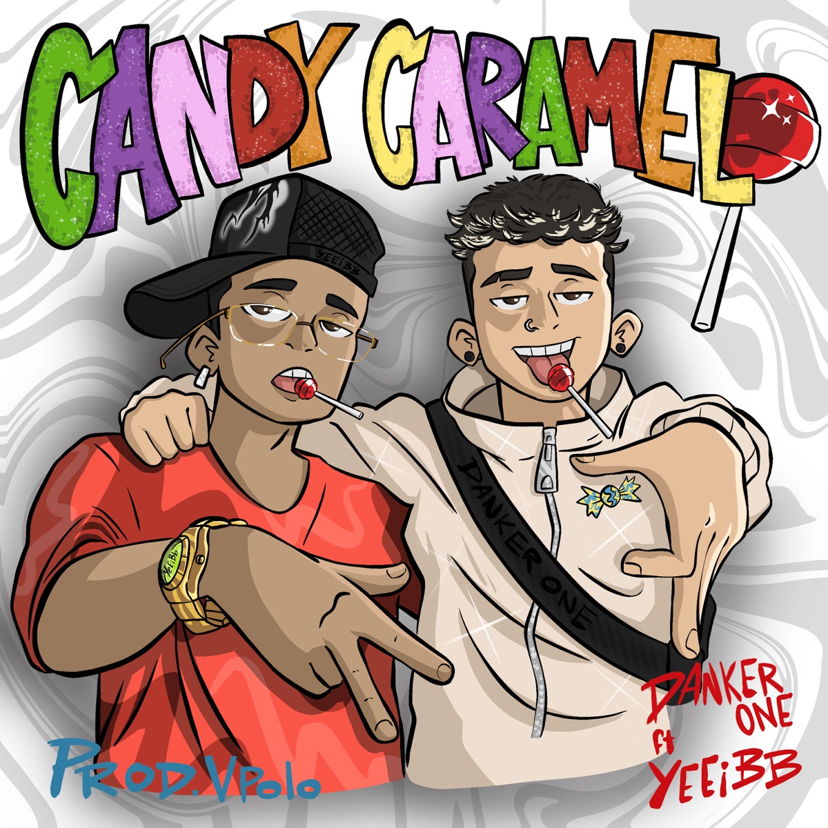 Candy Caramelo (feat. Vpolo) - Single by Danker one & Yeeibb album cover