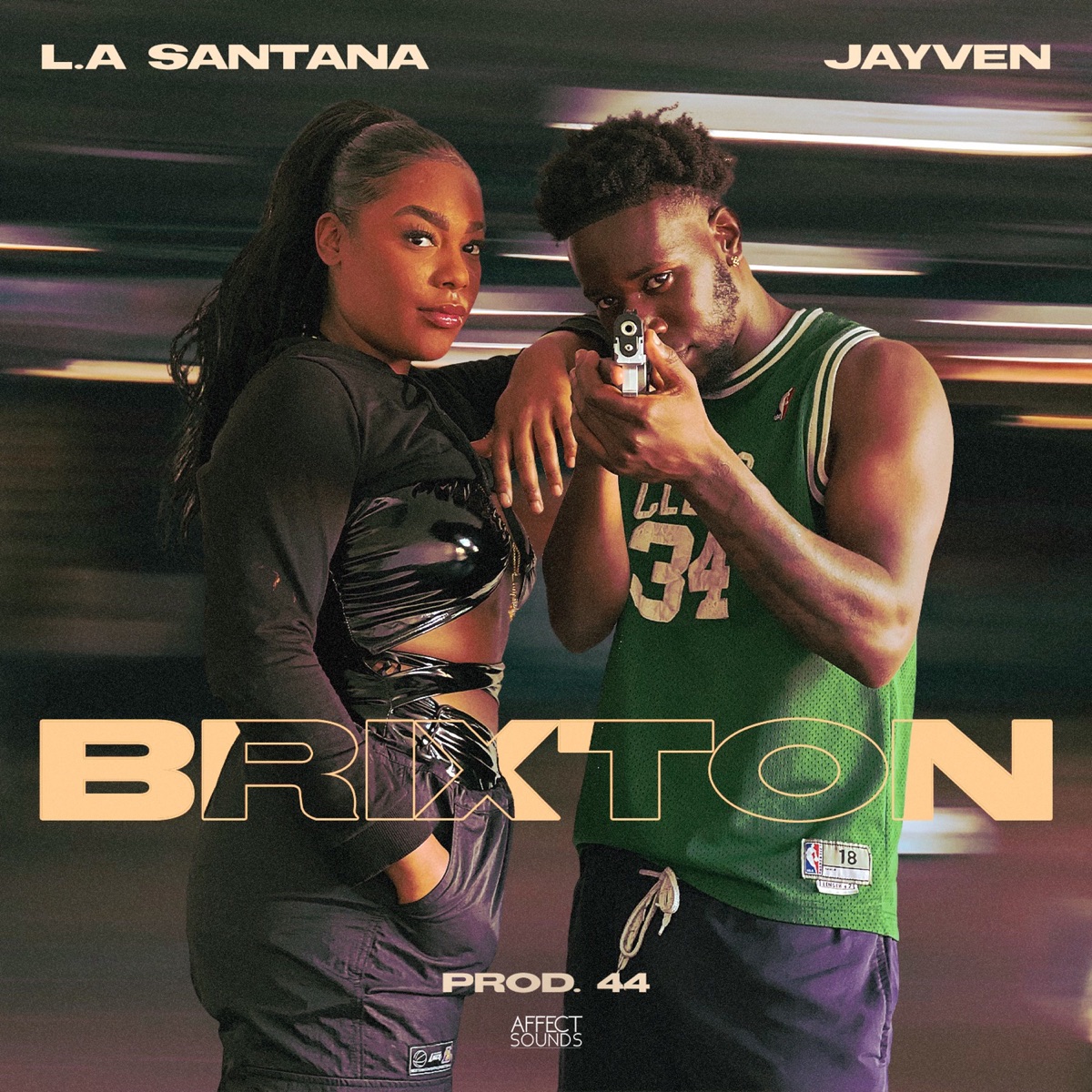 Brixton - Single by L.A Santana & Jayven album cover