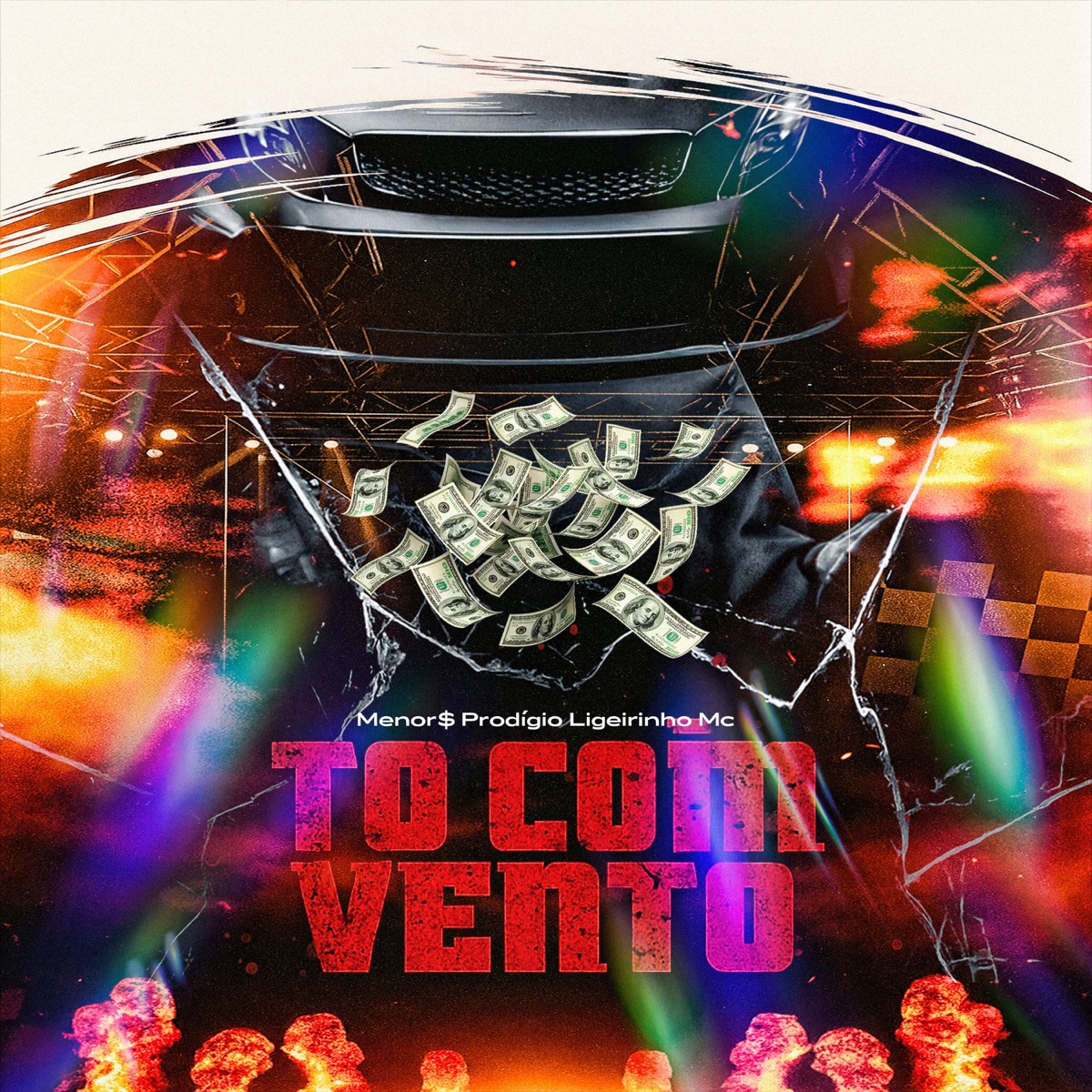 To com Vento - Single by Ligeirinho Mc & Menor$ Prodígio album cover