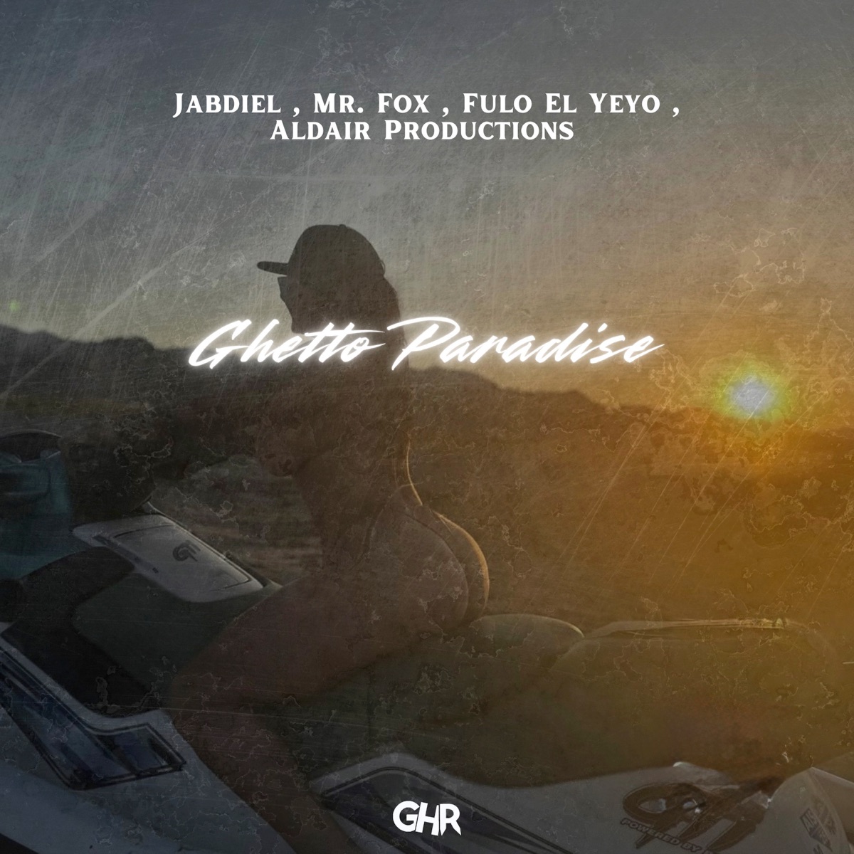 GHETTO PARADISE (feat. Aldair Productions) - Single by Jabdiel, Mr. Fox & Fulo El Yeyo album cover