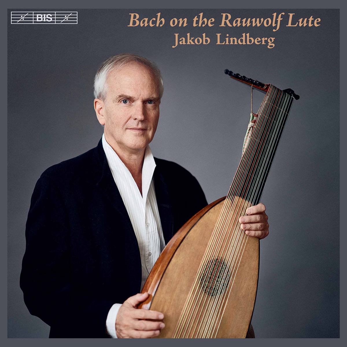 Bach on the Rauwolf Lute by Jakob Lindberg album cover