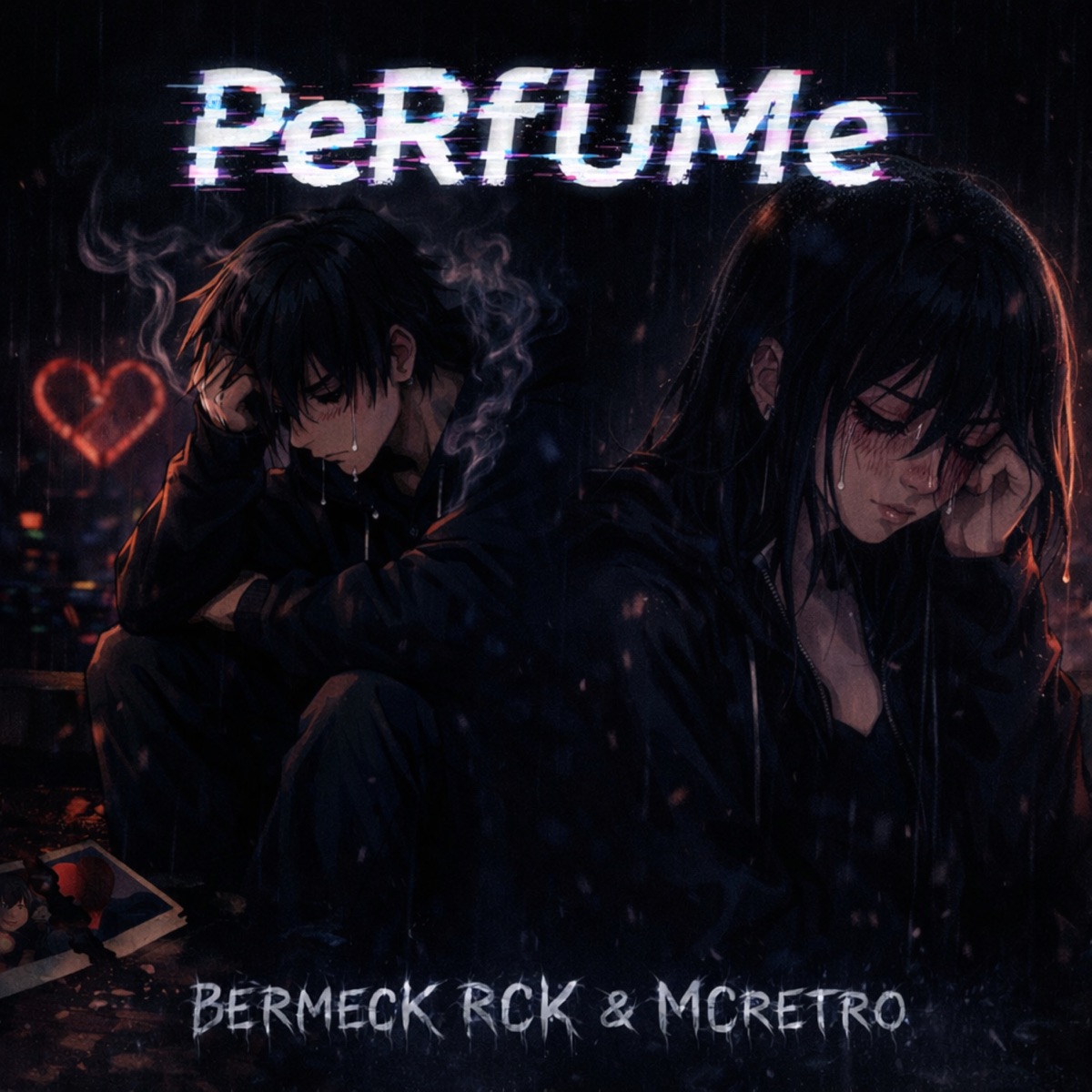 Perfume - Single by BERMECK RCK & Mc retro album cover
