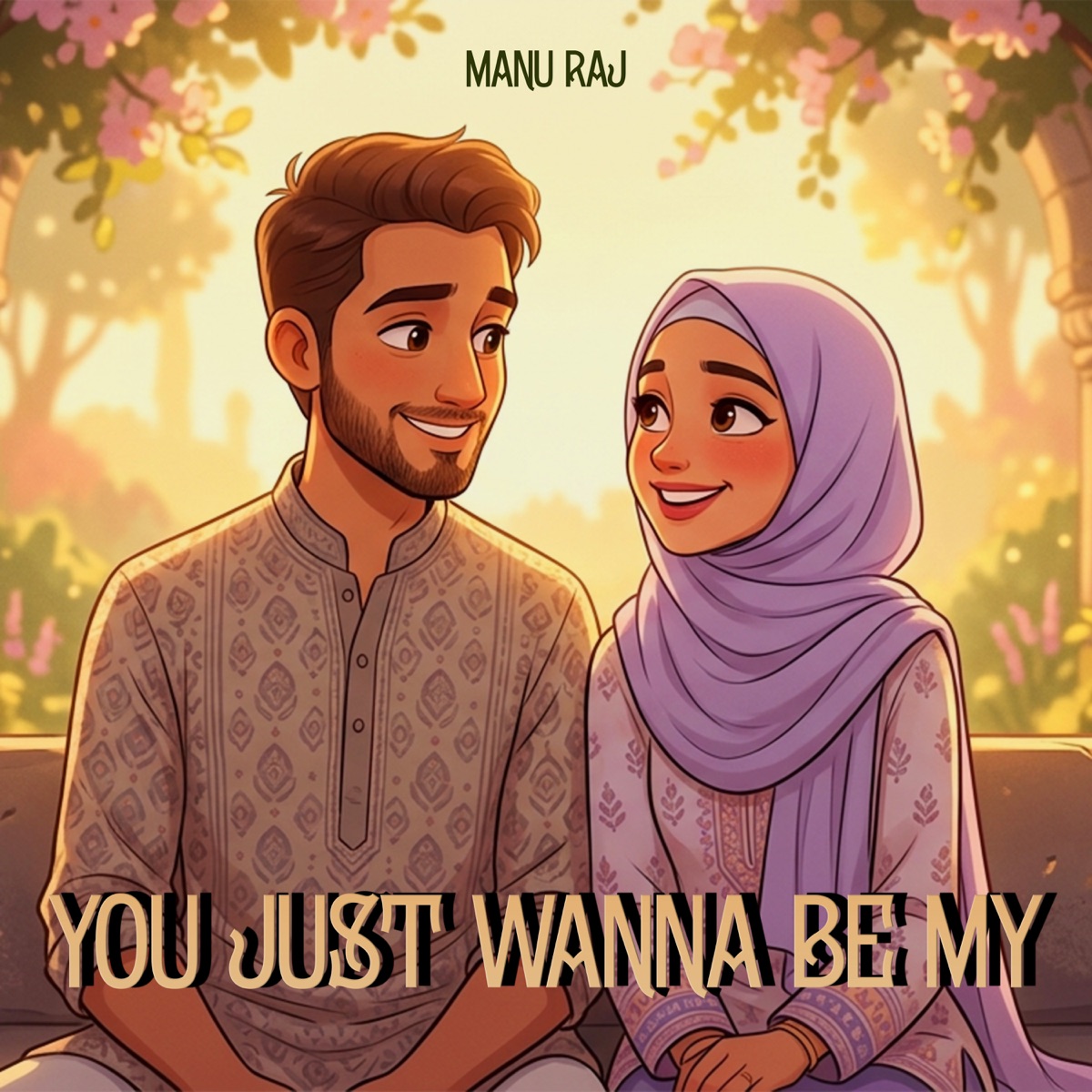 You Just Wanna Be My - Single by Manu Raj album cover