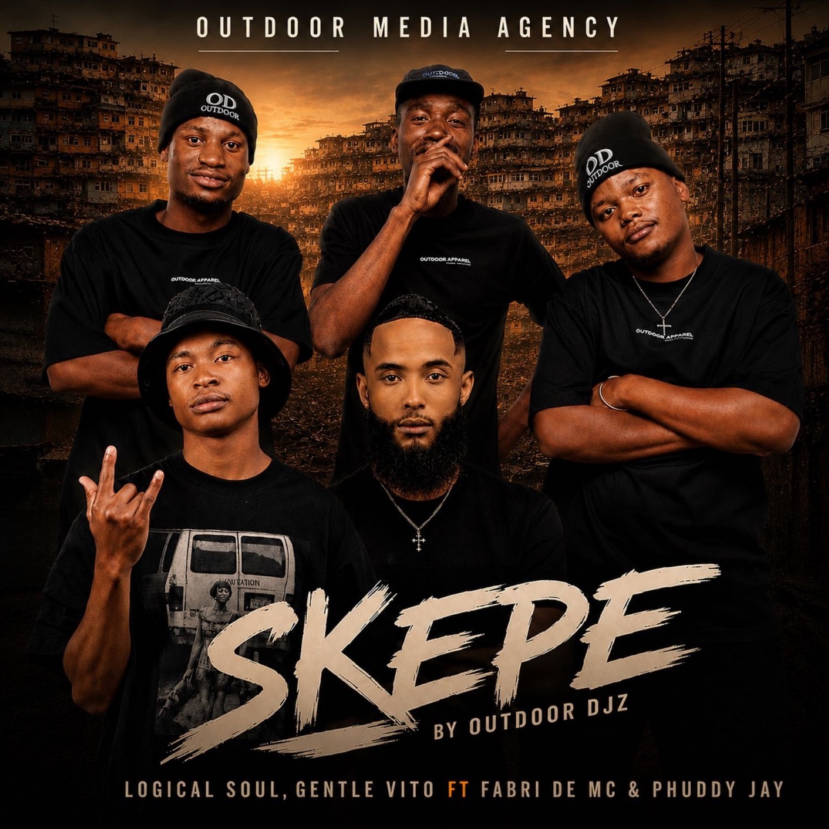 Skepe (feat. Fabri De Mc & Phuddy Jay) - Single by Outdoor DJz, LogicalSoulRF & Gentle Vito album cover