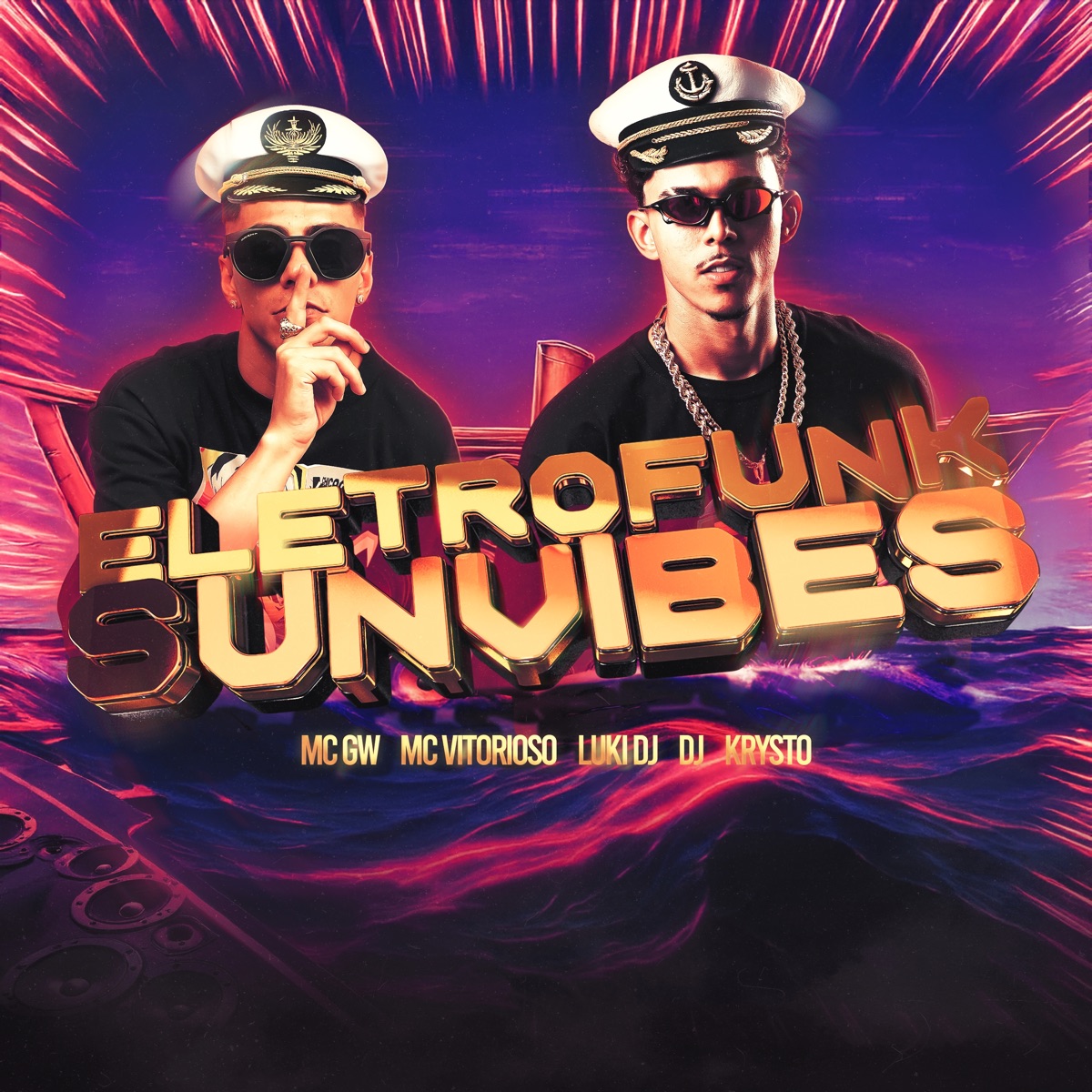 Sunvibes Eletrofunk - Single by Mc Gw, Luki DJ, Mc Vitorioso & DJ KRYSTO album cover