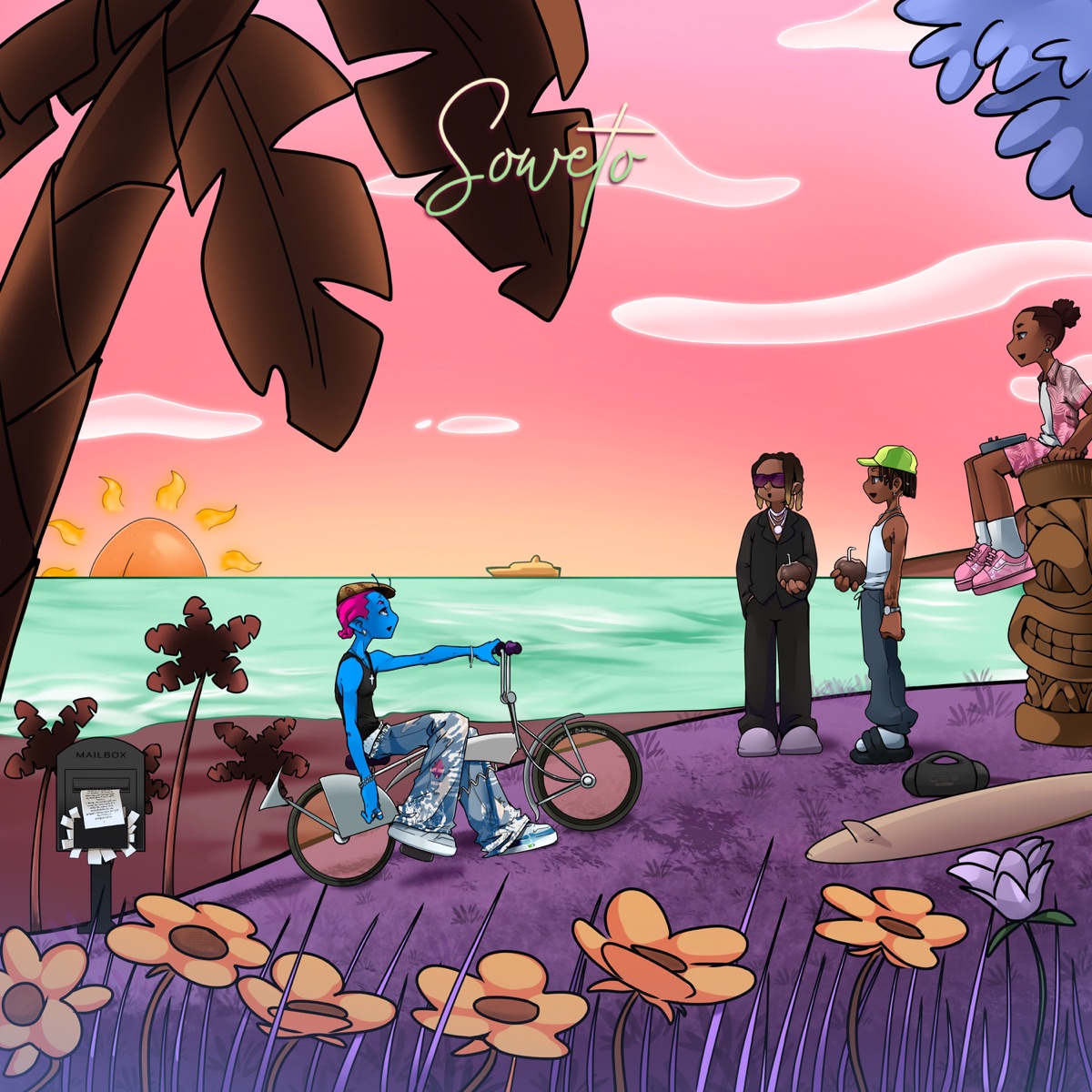Soweto (feat. Don Toliver) - Single by Victony, Rema & Tempoe album cover artwork