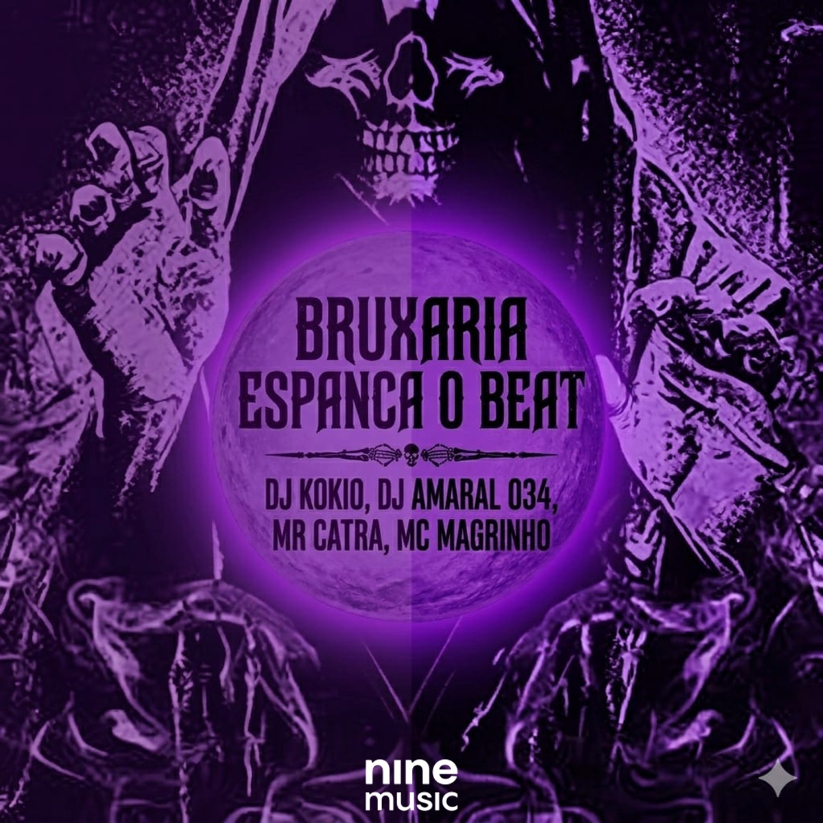 BRUXARIA ESPANCA O BEAT (feat. DJ Amaral 034 & Mr. Catra) - Single by DJ KOKIO & Mc Magrinho album cover