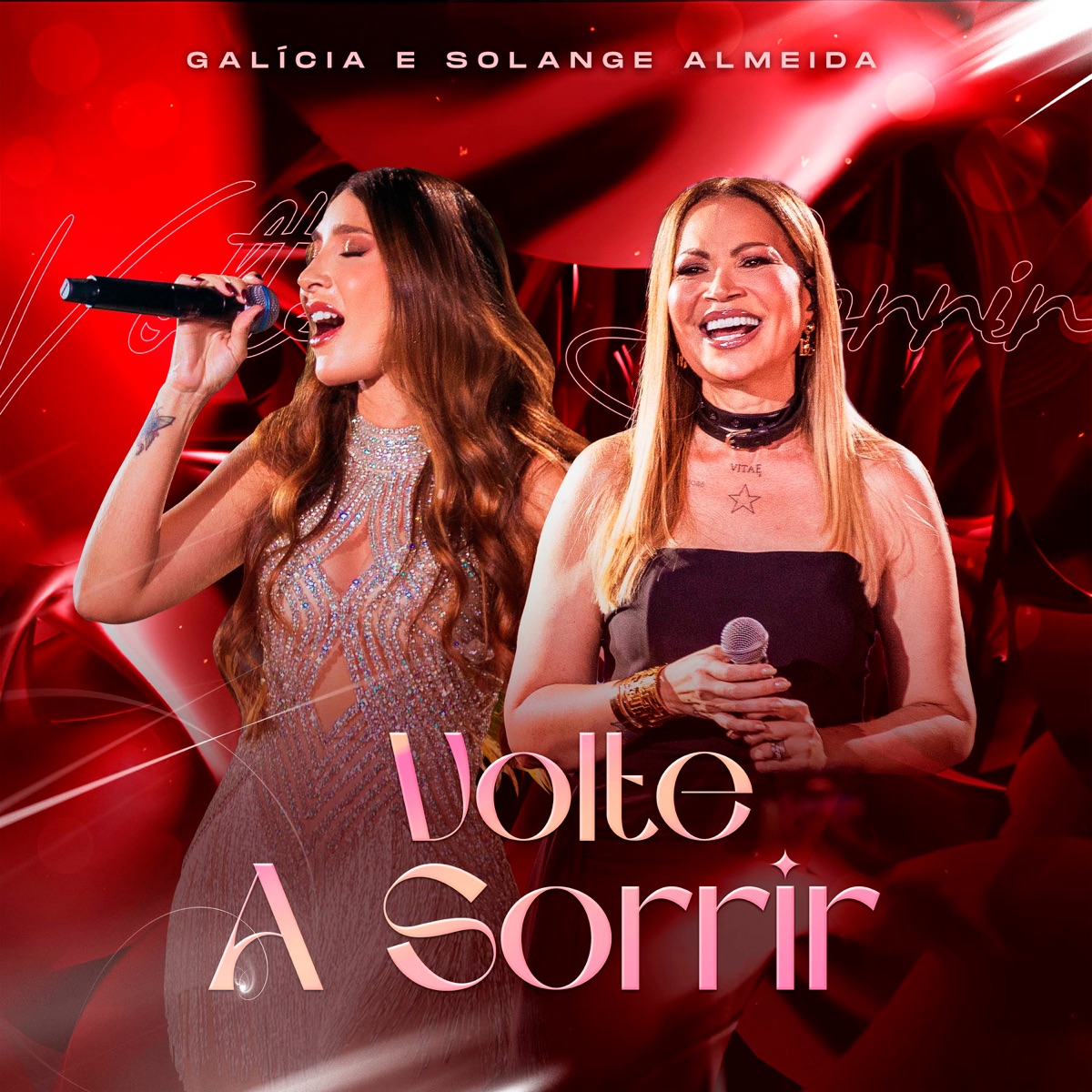 Volte a Sorrir - Single by Galícia & Solange Almeida album cover