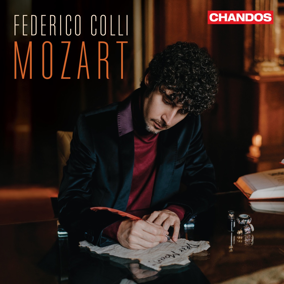 Mozart: Works for Solo Piano, Vol. 1 by Federico Colli album cover