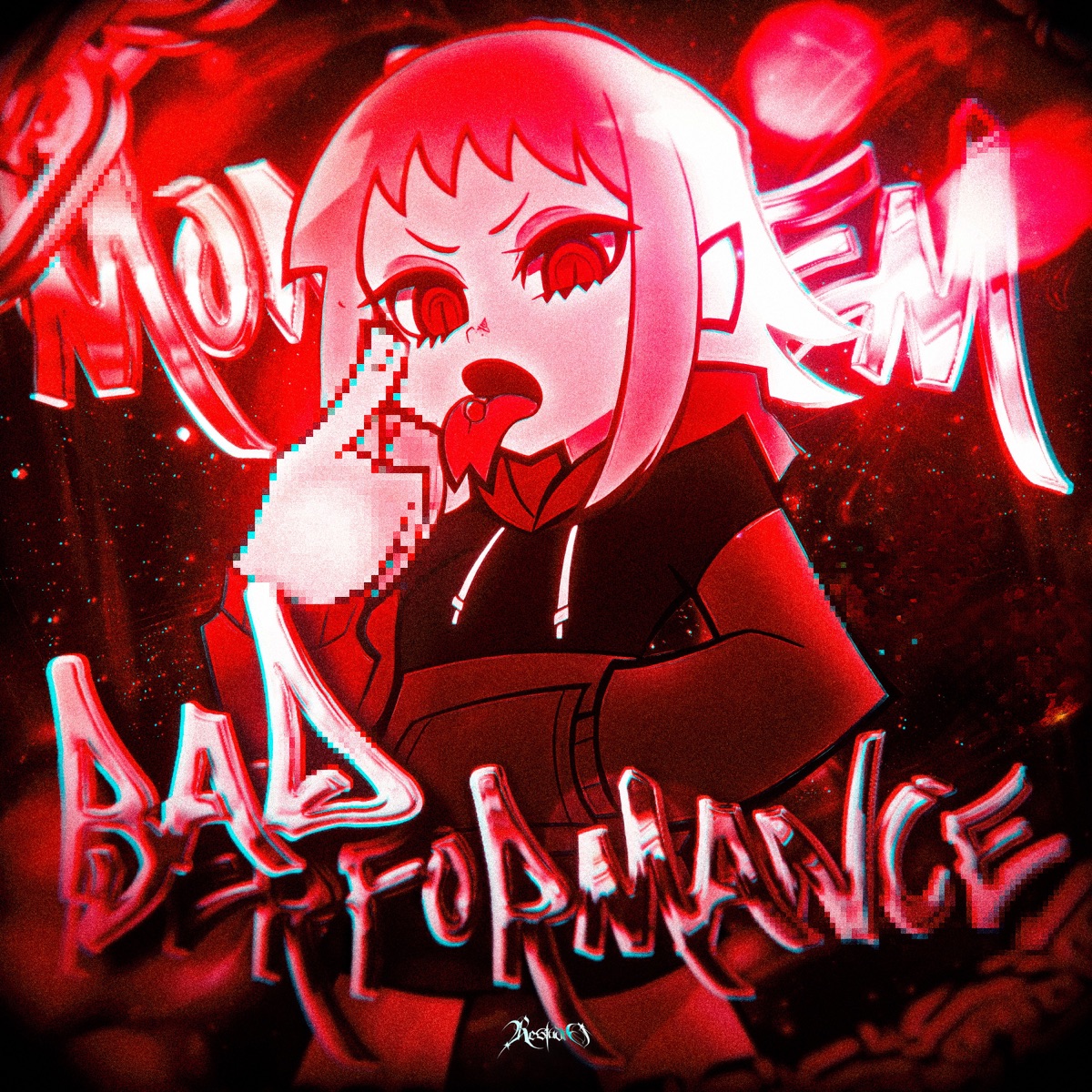MONTAGEM BAD PERFORMANCE - Single by DJ Banzin, MC K3, Mc Gw & RE studio album cover