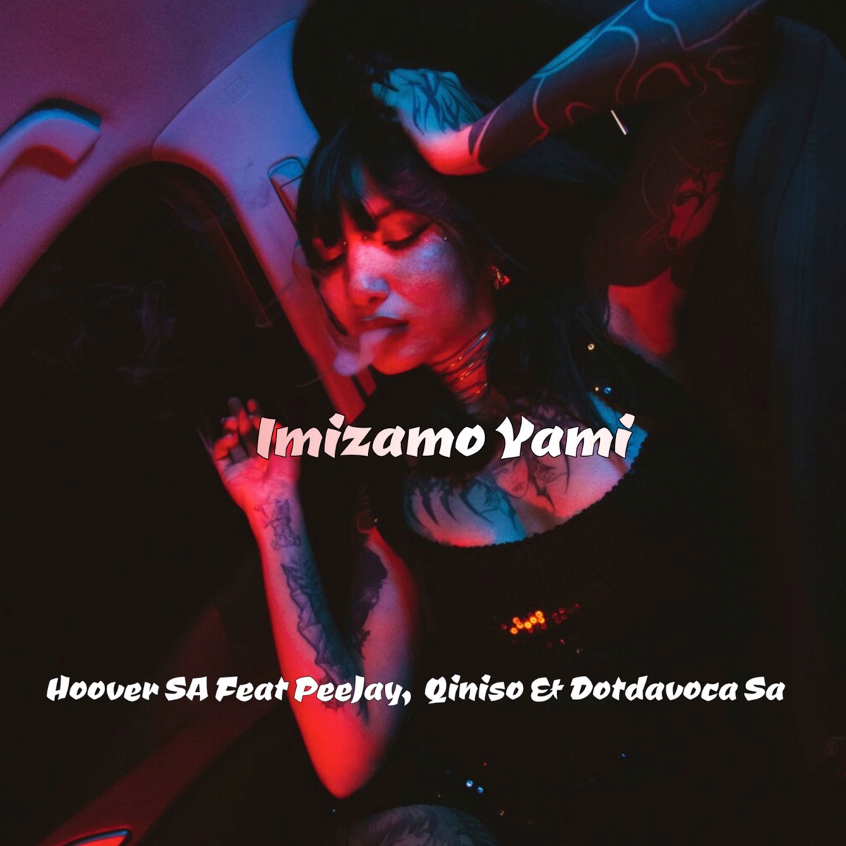 Imizamo Yami (feat. Qiniso, Pee Jay & Dotdavoca SA) - Single by Hoover SA album cover