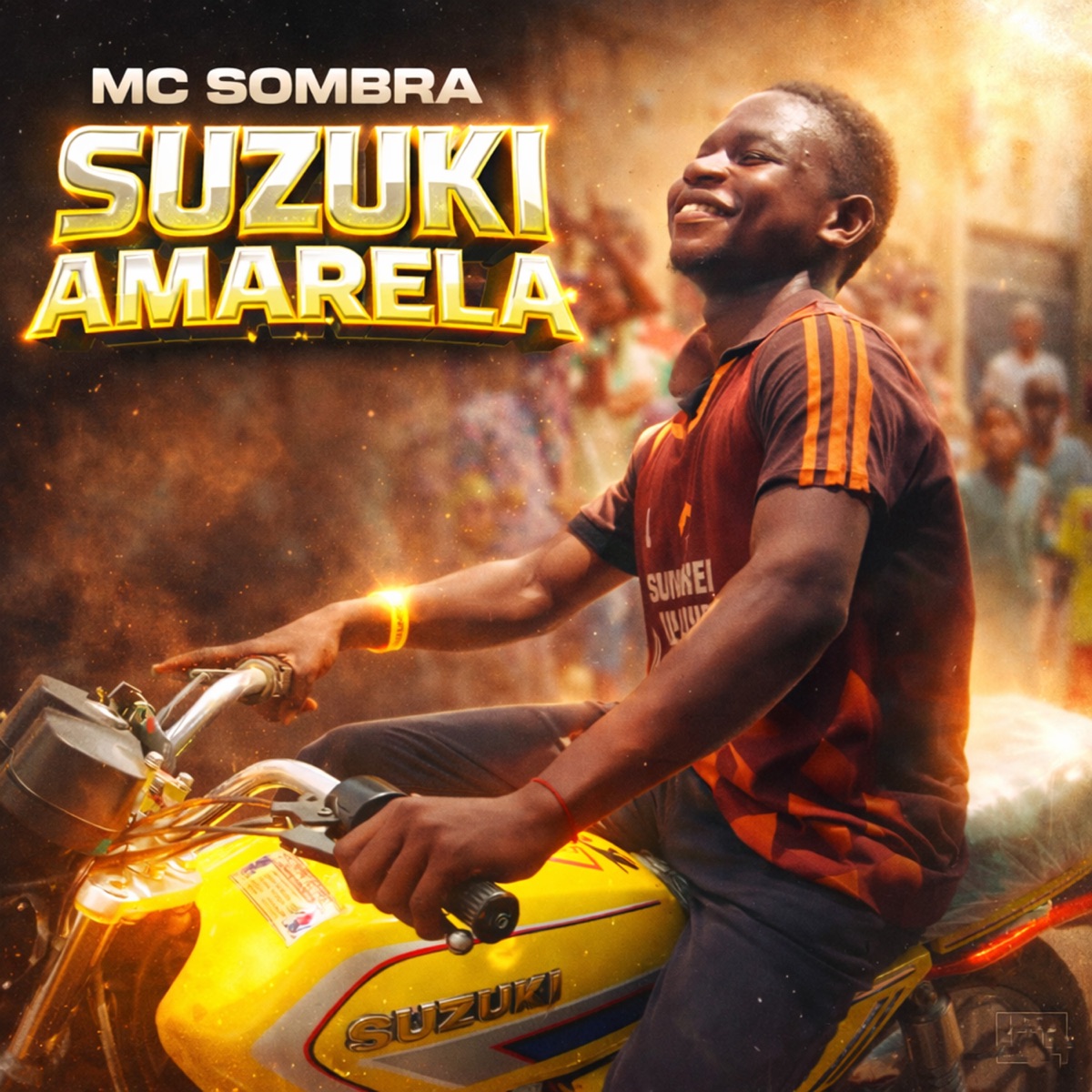 SUZUKI AMARELA - Single by MC Sombra album cover